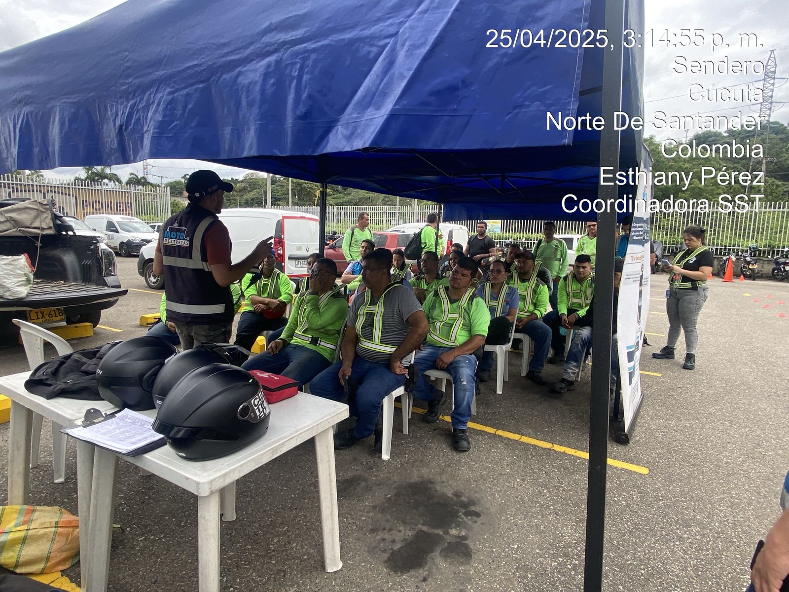 Evidencia de capacitación